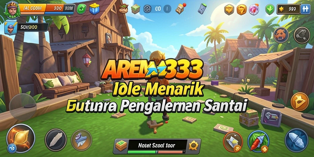 Tampilan gameplay seru dan menarik dari ARENA333.