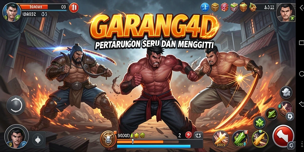 Gameplay menarik dari GARANG4D dalam pertarungan seru.