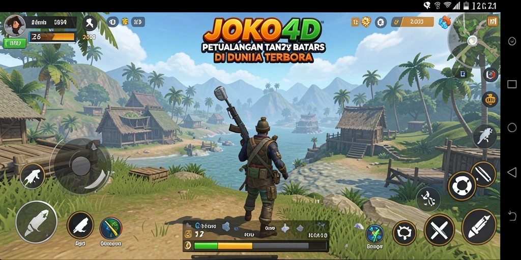 Tampilan gameplay JOKO4D yang menakjubkan dalam dunia Open World.