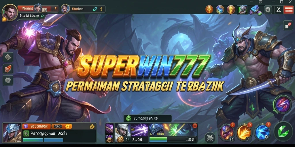 Gameplay seru dan strategis dalam SUPERWIN777 yang membuat ketagihan.