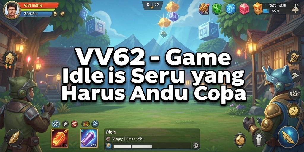 Screenshot dari gameplay Idle VV62 yang menarik dan interaktif.