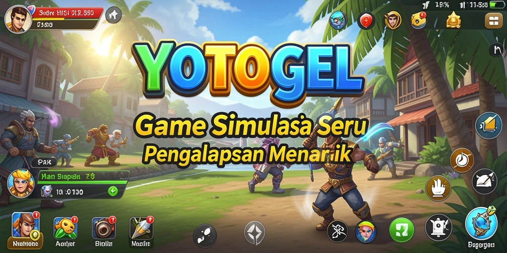 Tangkapan layar YOTOGEL menampilkan gameplay simulasi yang menakjubkan.